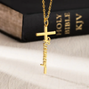 Personalized Cross Name Necklace