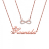 Custom Name Infinity Double-Layered necklace