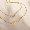 Custom Name Infinity Double-Layered necklace