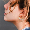 Personalized Hoop Name Earrings