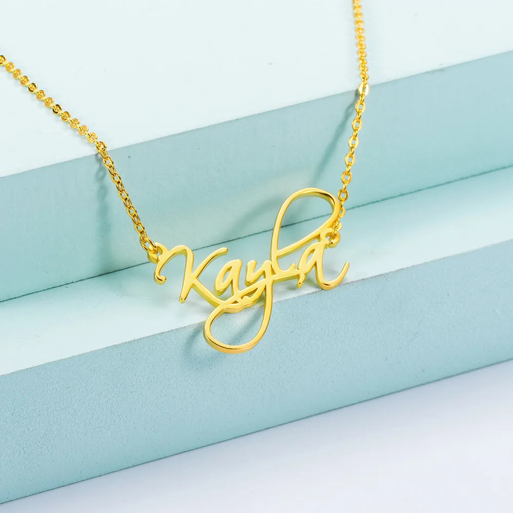 Signature Name Necklace